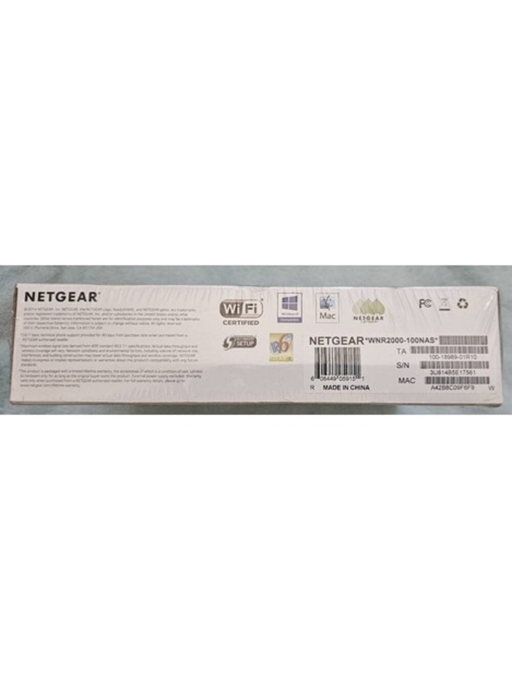 NETGEAR N300 WiFi Router Model WNR2000 - Picture 5 of 5